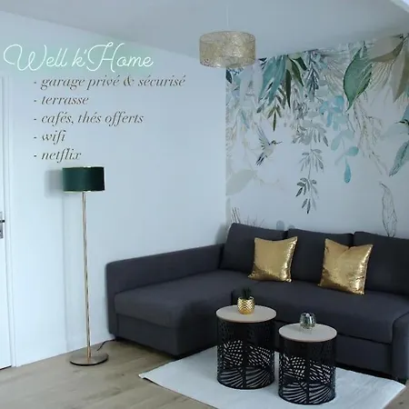 شقة Le Well K'home, Lumineux + Garage كليرمونت-فيراند